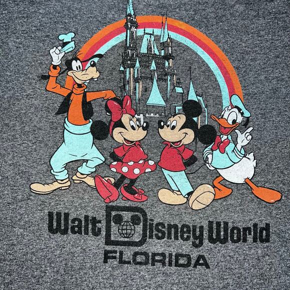 Walt Disney World FLA Mickey Mouse ,Minnie,Donald,Goofy graphic T-shirt  large - Picture 3 of 4